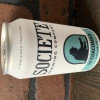 Societe - The Coachman · session ipa - The Coachman is hoppy and light, Intense peach and citrus hop aromas plus a lo...