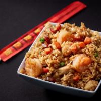 26. Combination Fried Rice · Chicken, shrimp and BBQ pork.