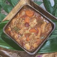 Tripe Stew Regular Entree · Honeycomb tripe stewed in a seasoned tomato-based broth with carrots, celery and potatoes. S...