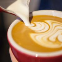Latte · A latte is a coffee drink made with 2 oz of espresso and steamed milk. Available Hot or Iced...