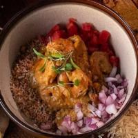 South African Curry - Shrimp · Since the Seventeenth Century, Indian, Malay and Indonesian communities have been making cur...