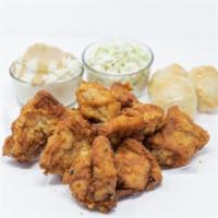 12 PC Family Basket · 12 pieces of our famous chicken with a large side of mashed potatoes, a large side of gravy,...