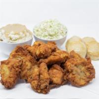 15 PC Family Basket · 15 pieces of our famous chicken with a large side of mashed potatoes, a large side of gravy,...