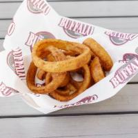Onion Rings · Comes with 1 small dressing.
