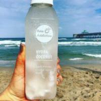 12 oz. Hydra-coconut Juice · 100% pure green coconut water. Not cold-pressed. Benefits: boosts hydration, aids in weight-...
