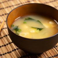 A1 Miso Soup · Soup that is made from miso paste. 