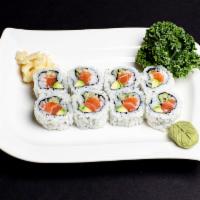 D6 Alaska Roll  · Sushi roll with salmon and avocado.