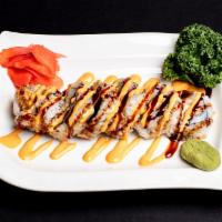 D20 Spicy Chicken Tempura Roll  · Battered and fried. 