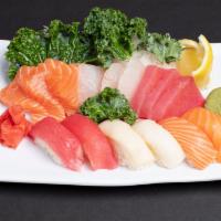 S5 Sushi & Sashimi Combo · 5 pieces Sushi & 9 pieces Sashimi