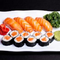 G1 Salmon Combo · 4 Salmon Sushi & Salmon Roll