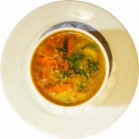 Zuppa del Giorno · Soup of the day. Please contact restaurant for today's selection.