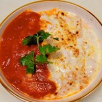 Baked Ziti · Light tomato sauce, ricotta and mozzarella.