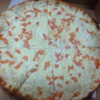 4 Cheese Pizza · Ricotta, mozzarella, provolone and shredded Monterey Jack.