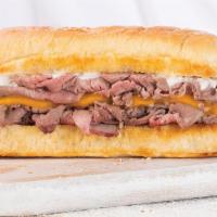 Roast Beef and Cheese Sandwich · 