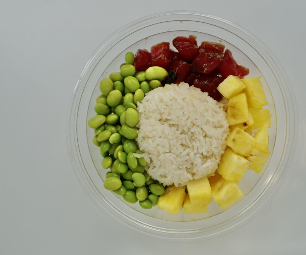 Kids Bowl (1 Scoop)  · Choose 1 Protein, Base, 1 Sauce, 2 Toppings, and Garnish.  