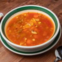 Vegetable Soup · Fresh vegetable soup.
