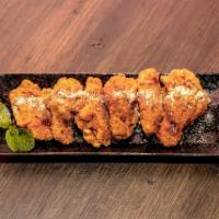 Wings Saab (6pcs) · Deep fried chicken wings with Spicy herbs Seasoning.