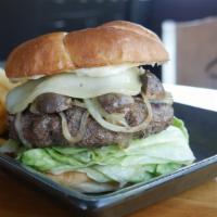 Wagyu Beef Burger · 1/2 lb. grilled American Wagyu beef patty |
topped with garlic roasted mushrooms |
Wisconsin...