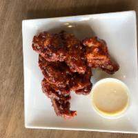 Barbecue Wings · Choice of Traditional Bone-in or Boneless