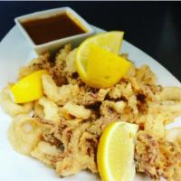 Calamari · Lightly fried or sauteed in our homemade marinara sauce.