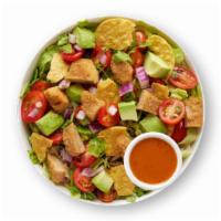 Chipotle Cowboy with Breaded Daring™ Chicken (100% Plant-Based) · Extra Crisp Romaine, Breaded Daring™ Chicken (100% Plant-Based), Homemade Pico de Gallo, Has...