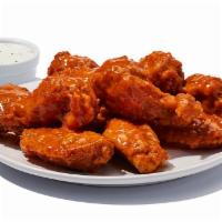 10 Half Wings Lunch Special · Cooked wing of a chicken coated in sauce or seasoning.
