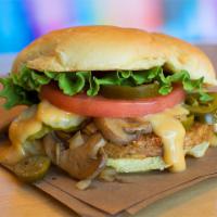 Veggie Burger · includes lettuce and tomato