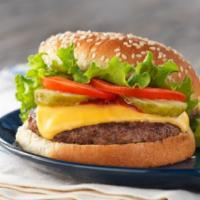 Single Cheese Burger Combo · Single Cheese Burger + Fries and Can Soda