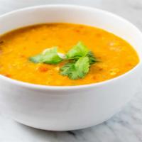 Lentil Soup · Savory legume soup. Vegetarian.