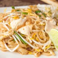 Pad Thai-Boraan (Old Style) · Thin rice noodles, egg, bean sprouts, fried onion, preserved radish and garlic chives in pad...