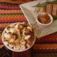 Con Angelitos Hot Chocolate · Hot chocolate with marshmallows