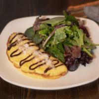 4. Honey Goat Cheese Omelette · With fig, Modena balsamic reduction and a macadamia crunch. Comes with blue corn tortillas a...