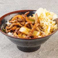 Shredded Beef Stir Fry · With green pepper and onion. Hot is available for an additional charge. 