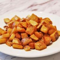 COUNTRY POTS · Battered and fried cubed potatoes.