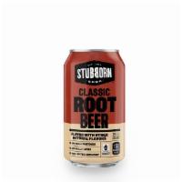 Root Beer Stubborn Craft Soda · 12oz