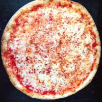 Regular White Pizza · Ricotta and mozzarella cheese.