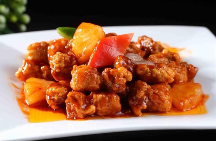 Sweet & Sour Pork 咕嚕肉 · Sweet & sour pork (come with rice)