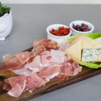 Antipasto Emiliano Serves 2 · Mixed Imported cold cuts, Italian Cheeses ,Olives, Balsamic Glaze served with homemade focac...