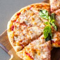 Margherita Pizza · Tomato sauce, mozzarella. Vegetarian.