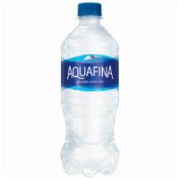 Aquafina - 20oz Bottle · Pure water for a perfect taste. Add a refreshing water to your meal.
