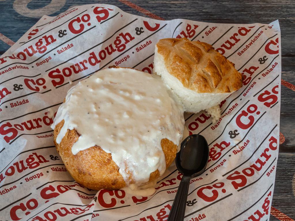 Clam Chowder · Served daily.