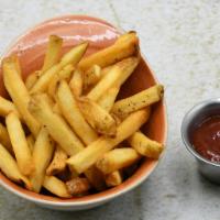 Papas Fritas · French fries served with mole ketchup.