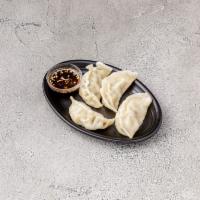 2. Jjin Mandu · Minced pork and vegetable steamed dumplings. 2-4 servings.