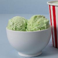 Sunny Day Pistachio Ice Cream (Pint) · Rich, creamy, and packed with whole California pistachios.