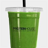 24 oz Sweet Greens · Spinach, lime, cucumber, pear, apple, agave.