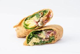 Morning Glory Wrap ·  Scrambled Eggs, Avocado, Super Greens, Roasted Potato, Pickled Red Onions, Goat Cheese, Bas...