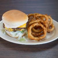 4. Longhorn Special Burger · Double meat, special sauce, lettuce, tomato, onions and cheese.