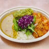 Chicken curry bowl · 
