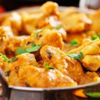 CHICKEN CURRY · Boneless Chicken Breast & Chicken Thigh marinated in spices and herbs cooked slowly in a spi...