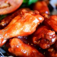 Buffalo Chicken Wings · 8 pieces grilled wings.